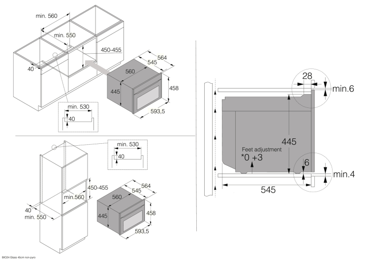 Встраиваемая микроволновая печь Asko OM54BGH