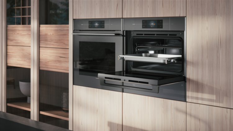 Компактный духовой шкаф с функцией приготовления на пару Asko OCS8478GG