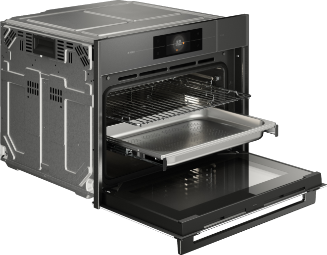 Компактный духовой шкаф с функцией приготовления на пару Asko OCS8478GG