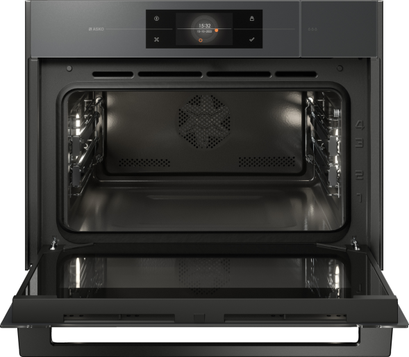 Компактный духовой шкаф с функцией приготовления на пару Asko OCS8478GG