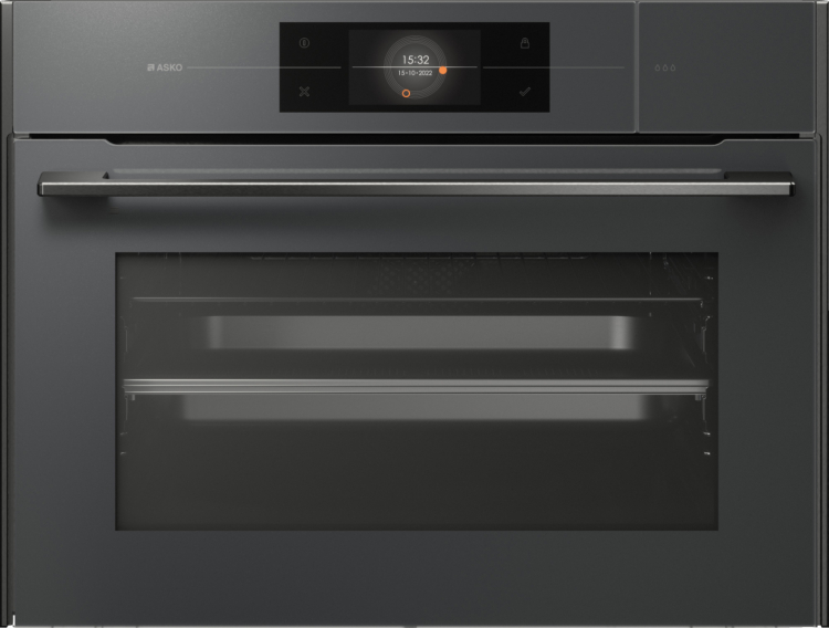 Компактный духовой шкаф с функцией приготовления на пару Asko OCS8478GG