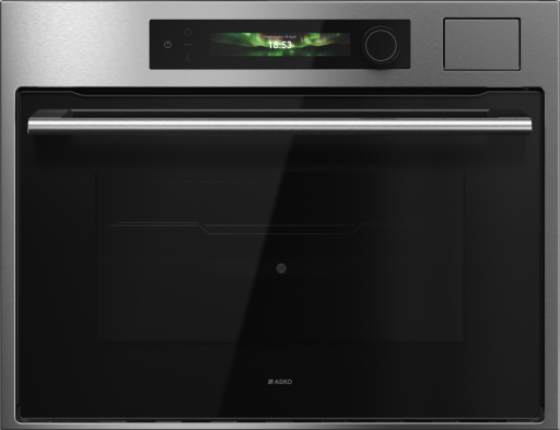 Компактный духовой шкаф с функцией приготовления на пару Asko OCS64SSH