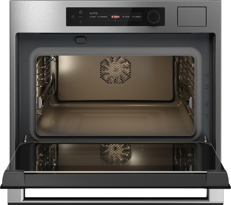 Компактный духовой шкаф с функцией приготовления на пару Asko OCS64SSH