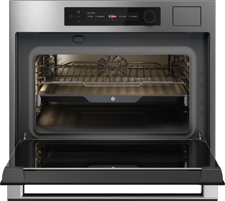 Компактный духовой шкаф с функцией приготовления на пару Asko OCS64SSH