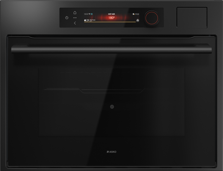 Компактный духовой шкаф с функцией приготовления на пару Asko OCS64GSH