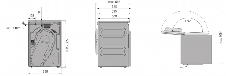 Профессиональная сушильная машина Asko TDC1771H.T