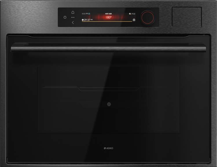 Компактный духовой шкаф с функцией приготовления на пару Asko OCS64BSH