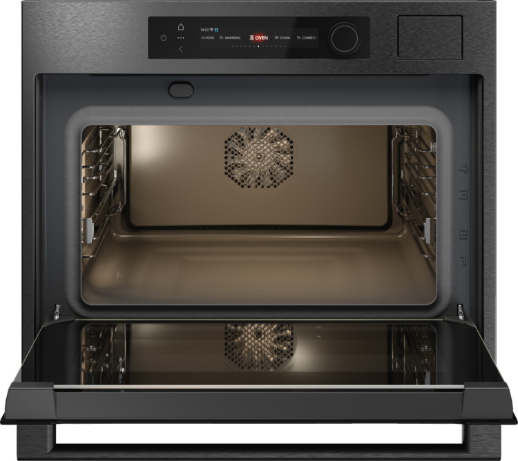 Компактный духовой шкаф с функцией приготовления на пару Asko OCS64BSH