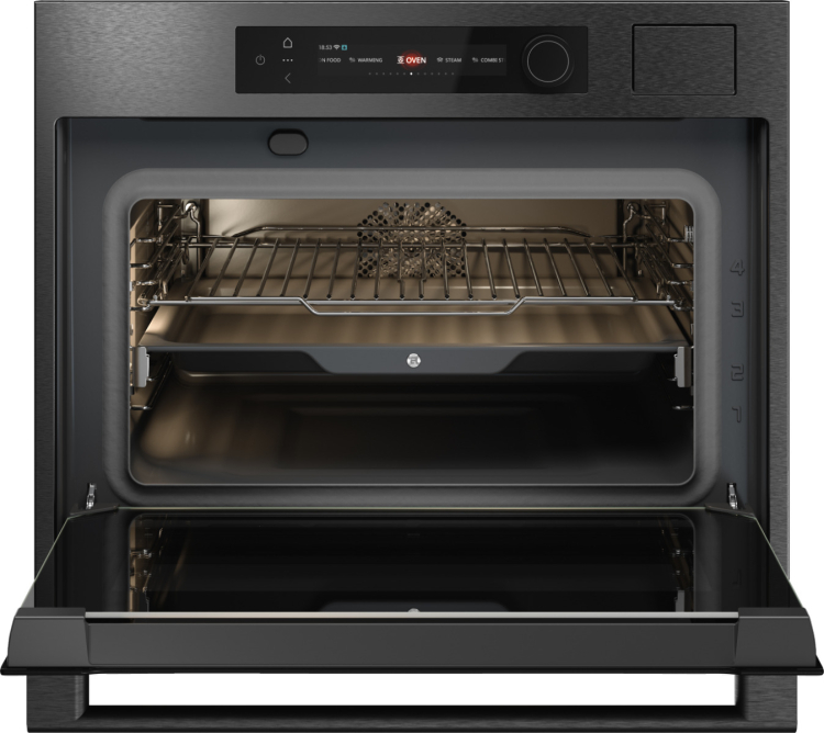 Компактный духовой шкаф с функцией приготовления на пару Asko OCS64BSH