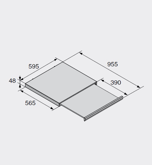 Выдвижная полка Asko HSS1053W