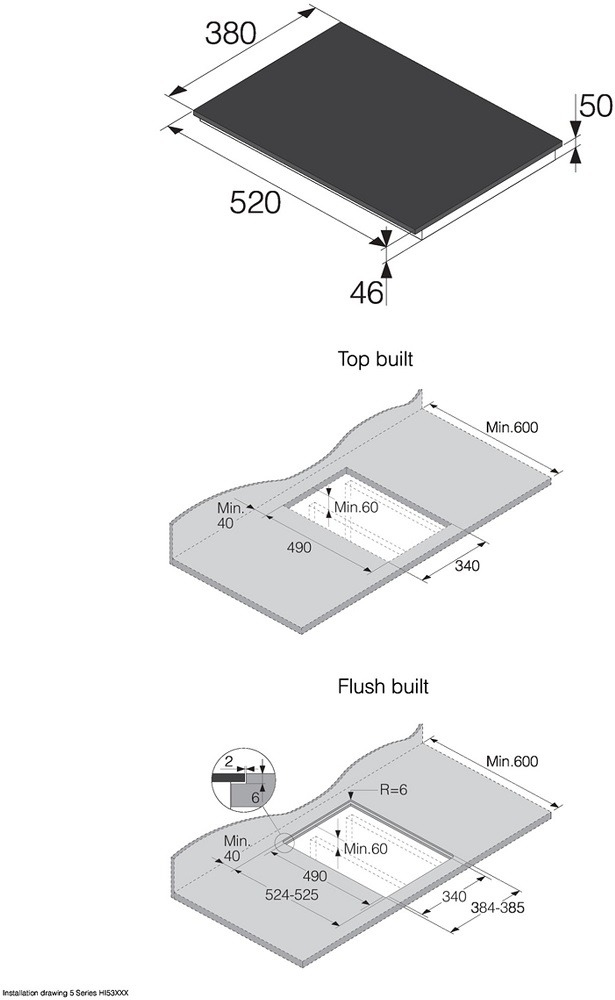 Индукционная варочная панель Asko HI5320FBG1