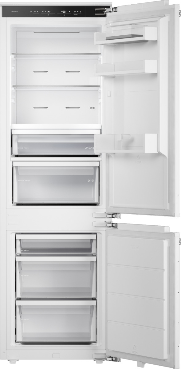 Встраиваемый комбинированный холодильник Asko RBC276DNC1