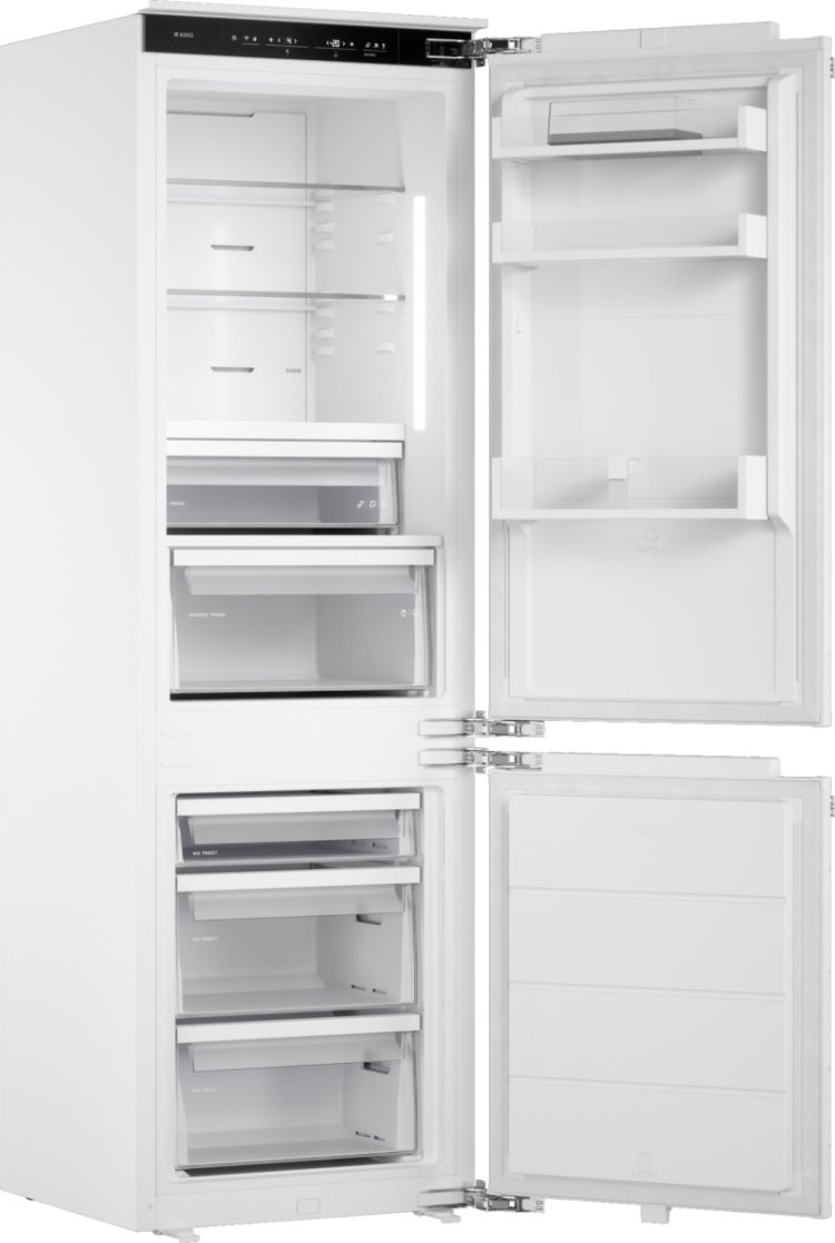 Встраиваемый комбинированный холодильник Asko RBC276DNC1