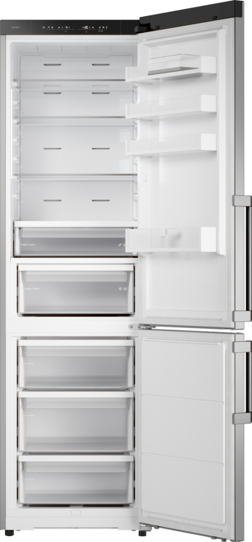 Отдельностоящий комбинированный холодильник Asko RFC226RNBS1