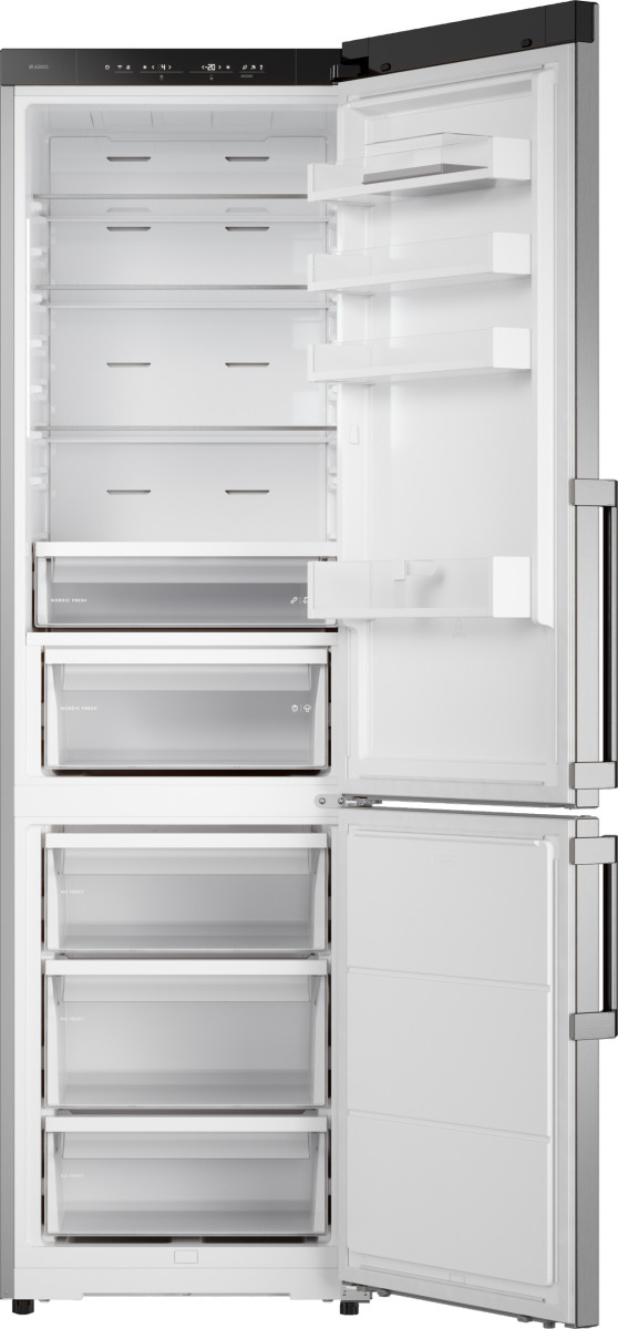Отдельностоящий комбинированный холодильник Asko RFC226RNBS1