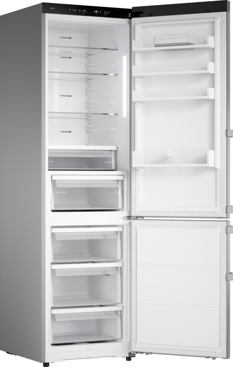 Отдельностоящий комбинированный холодильник Asko RFC226RNBS1