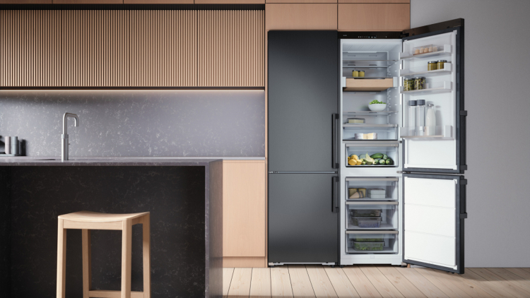 Отдельностоящий комбинированный холодильник Asko RFC526RNBB1