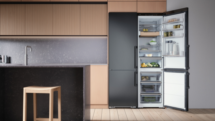 Отдельностоящий комбинированный холодильник Asko RFC526RNBB1