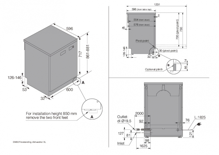 Посудомоечная машина ASKO DFS344ID.W