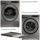 Стиральная и сушильная машина Asko Style в колонну с выдвижной полочкой №8: W5096RT + T509HRT + HS60T