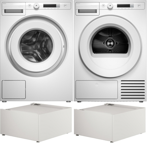 Домашняя прачечная Asko Classic комплект №16: W1094W + T108HW + HP320W - 2 шт