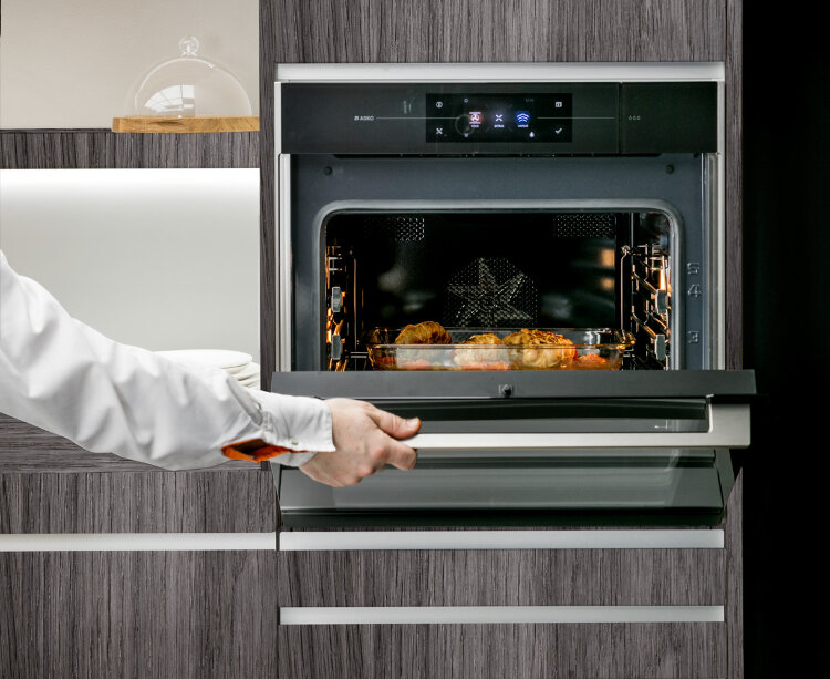 Духовой шкаф с функцией приготовления на пару Asko OCS8678G