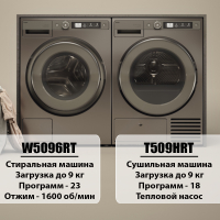 Стиральная и сушильная машина Asko Style комплект №9: W5096RT + T509HRT