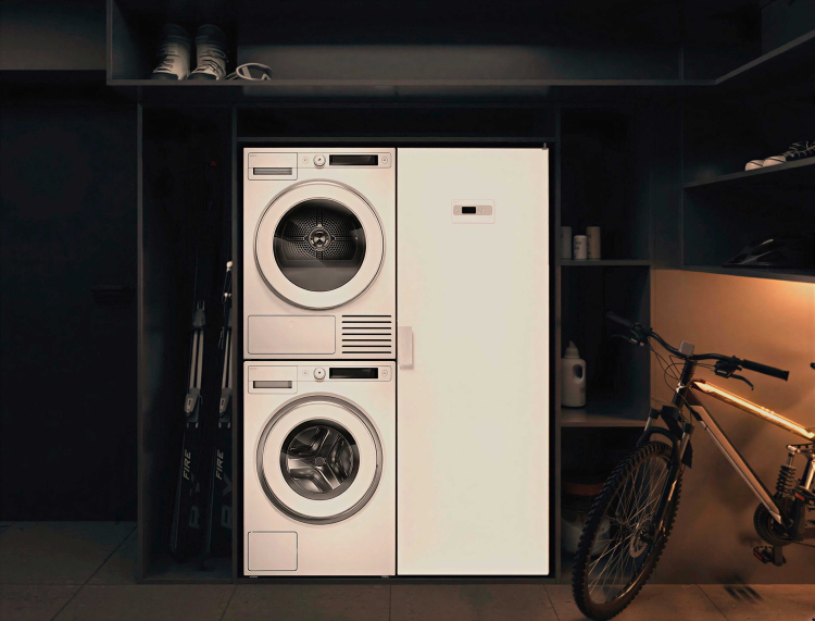 Домашняя прачечная Asko Style комплект №12: W5114RXLW + T510HRXLW.P + DC7774 V.W