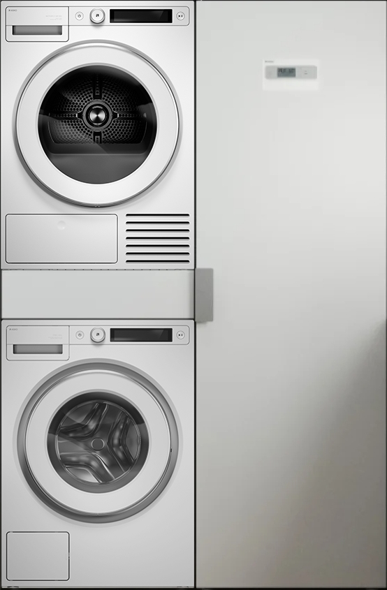 Домашняя прачечная Asko Style комплект №13: W5096CW + T509HRW + DC7784V.W + HI150W