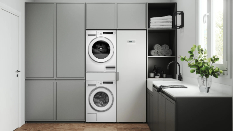 Домашняя прачечная Asko Style комплект №13: W5096CW + T509HRW + DC7784V.W + HI150W