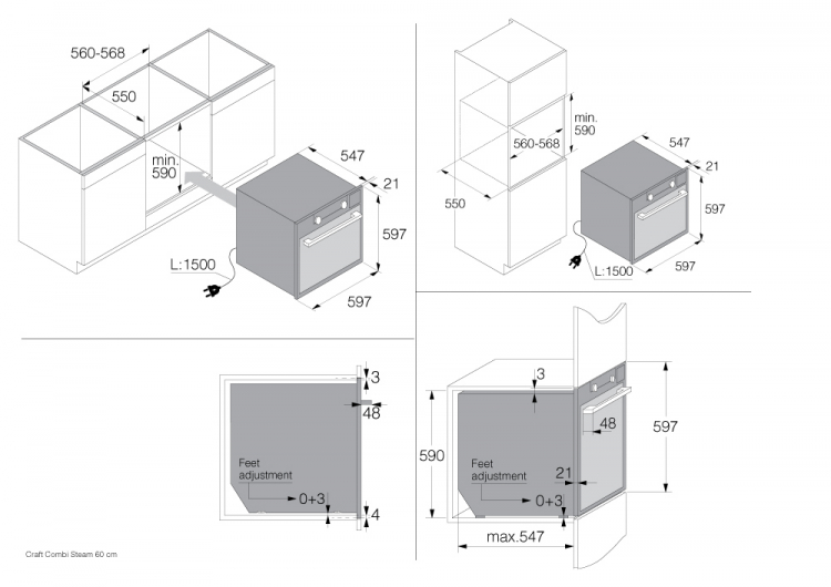 Духовой шкаф с функцией приготовления на пару Asko OCS8687A1