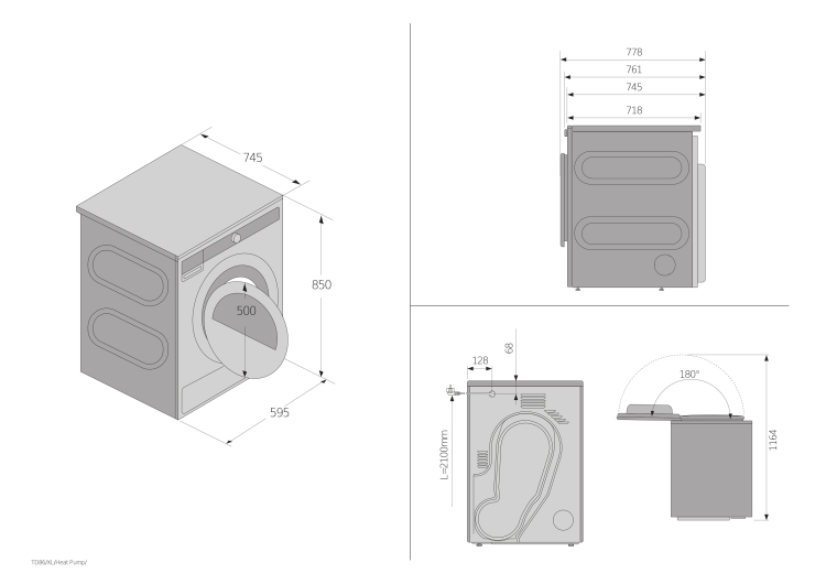 Сушильная машина Asko T310HCXLW.P