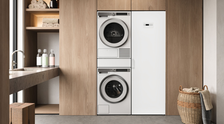 Домашняя прачечная Asko Style+ комплект №3: W7096XW + T709HUW + DC7784V.W + HI150W