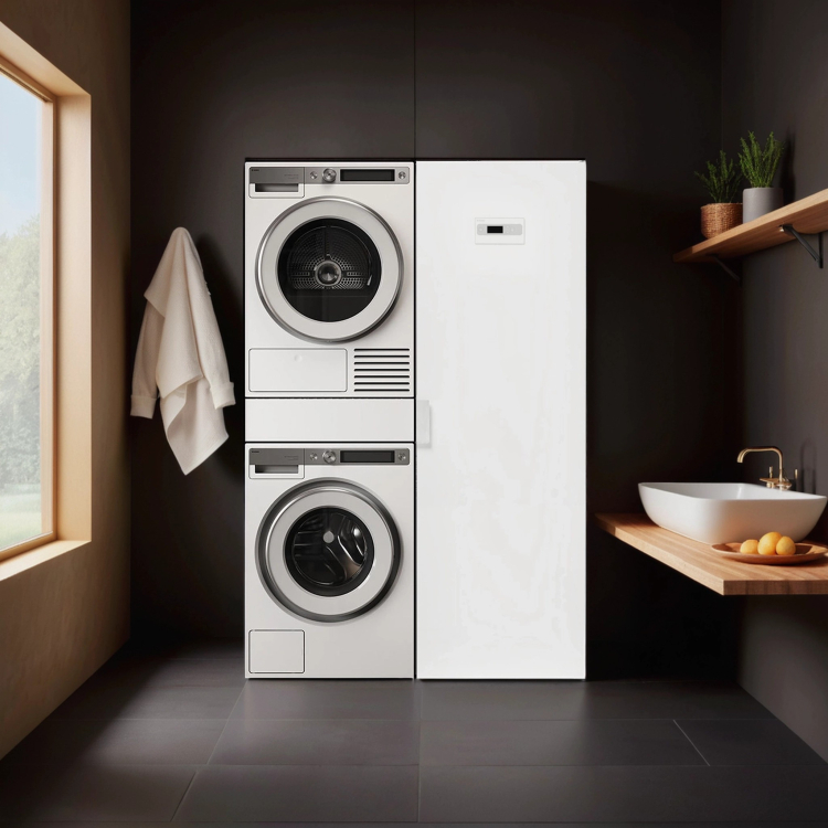 Домашняя прачечная Asko Style+ комплект №3: W7096XW + T709HUW + DC7784V.W + HI150W