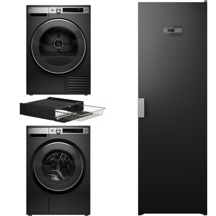Домашняя прачечная Asko Style+ комплект №4: W7096XG + T709HUG + DC7784V.G + HB150G