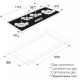 Газовая варочная панель Asko HG8144BGB1