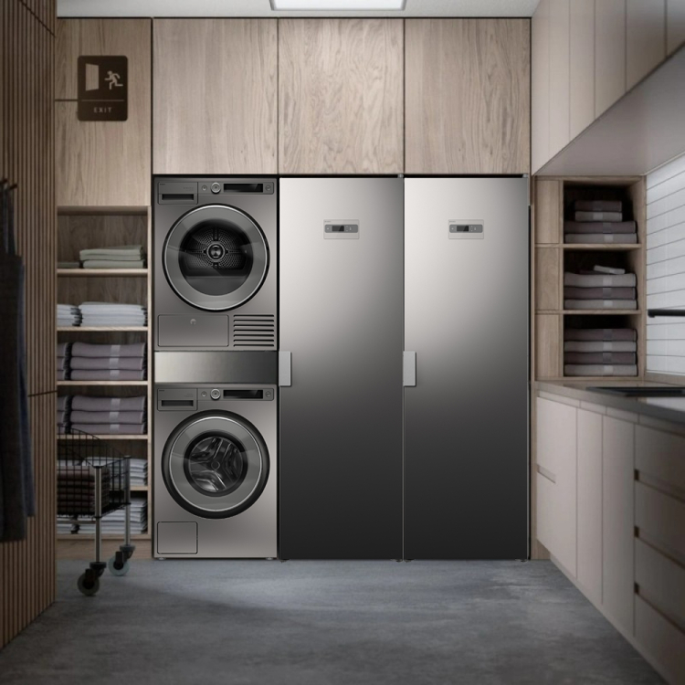 Домашняя прачечная Asko Style комплект №15: W5096RT + T509HRT + DC7784V.T + HI150T