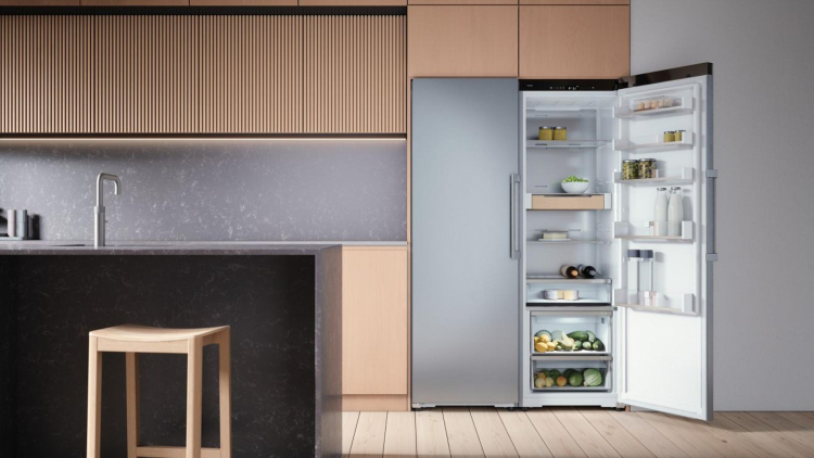 Отдельностоящий Side by Side Asko комплект №3: RFR586KNCS1 + RFF586KNCS1