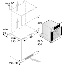 Автоматическая кофемашина Asko CM8477B