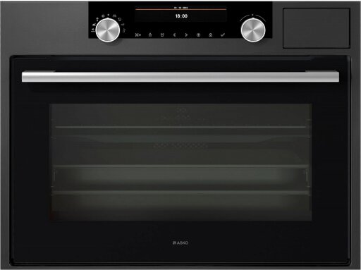 Компактный духовой шкаф с функцией приготовления на пару Asko OCS8487A