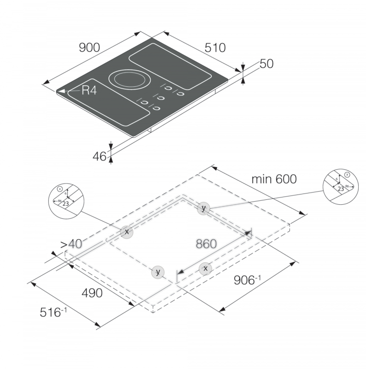 Индукционная варочная панель Asko HI1994MF