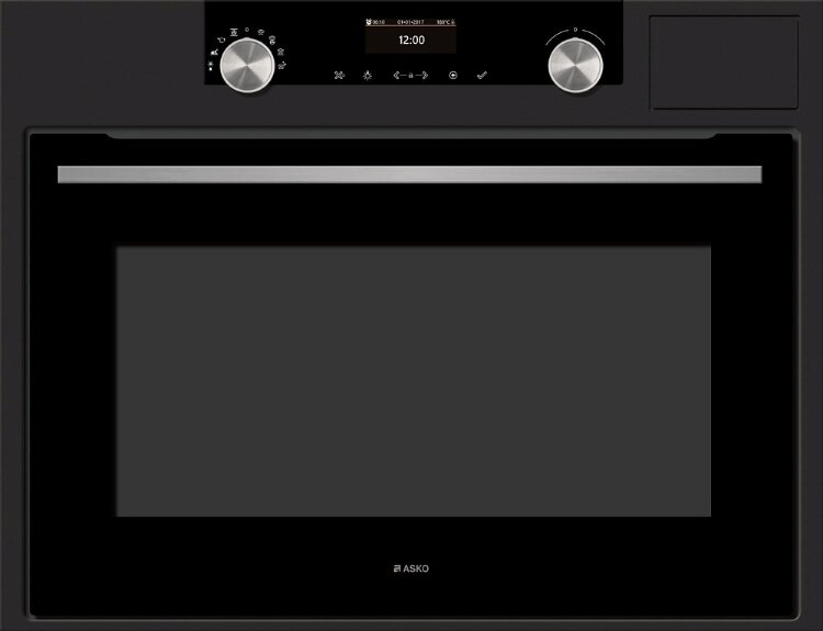 Компактный духовой шкаф с функцией приготовления на пару Asko OCS8464A