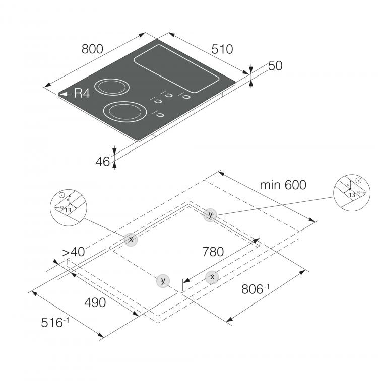 Индукционная варочная панель Asko HI1884MF
