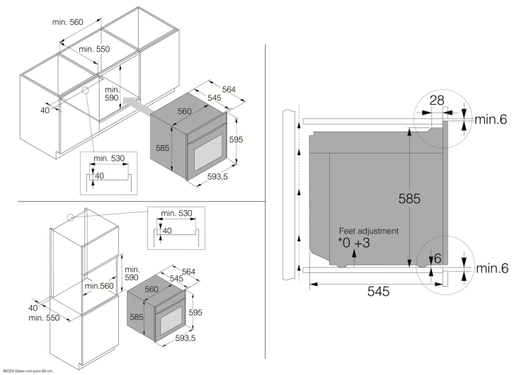 Духовой шкаф Asko OCM56BGH