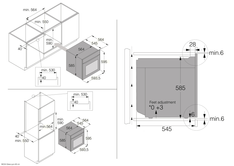 Духовой шкаф Asko OTP56BGH
