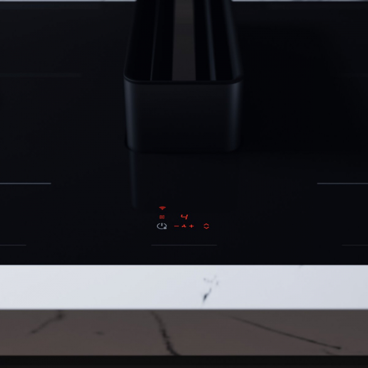 Индукционная варочная панель со встроенной вытяжкой Asko HIHD854GF