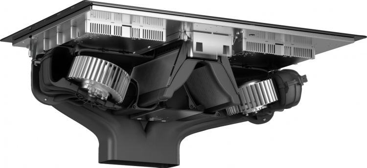 Индукционная варочная панель со встроенной вытяжкой Asko HIHD854GF