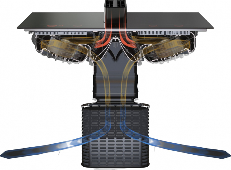 Индукционная варочная панель со встроенной вытяжкой Asko HIHD854MM