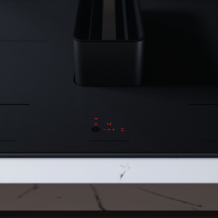 Индукционная варочная панель со встроенной вытяжкой Asko HIHD854MM